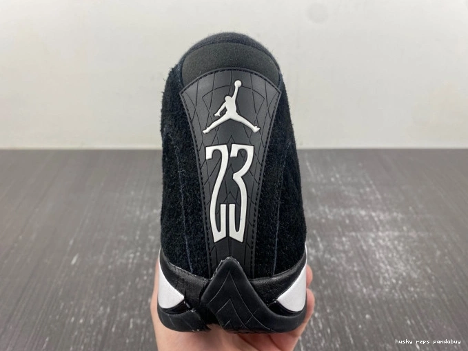 Rep Husky Air Jordan White 14 Red Black 487471-016 University 0714